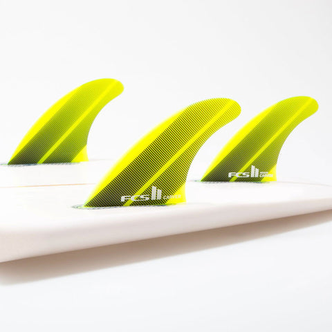 FCS II Carver Neo Glass Tri Fin Set - Medium