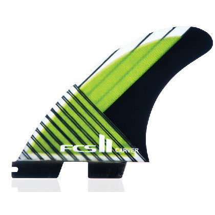 FCS II Carver PC Carbon Tri Fin Set