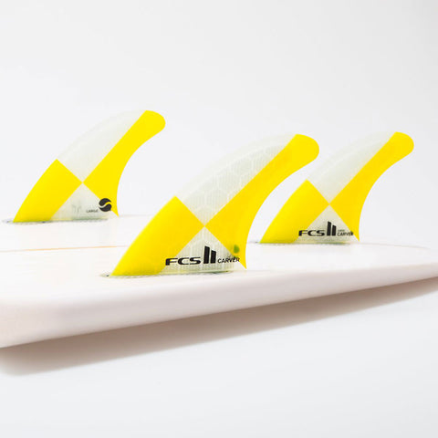 FCS II Carver PC Tri Fin Set - Medium