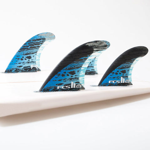 FCS II MB PC Carbon Large Tri-Quad Fin Set