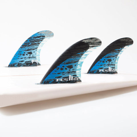 FCS II MB PC Carbon Large Tri-Quad Fin Set