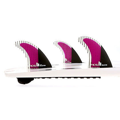 FCS II Reactor PC Carbon Tri Fin Set