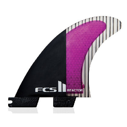 FCS II Reactor PC Carbon Tri Fin Set