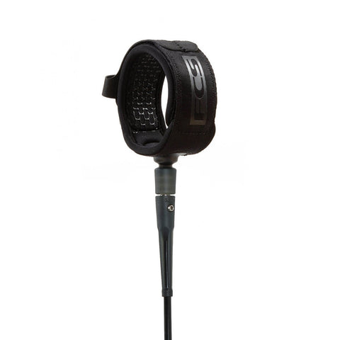 FCS 6' All Round Essential Leash - Black