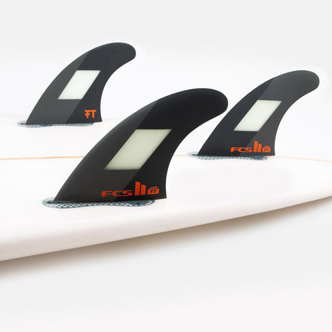 FCS II FT PC Medium Tri Fin Set - Black