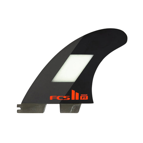 FCS II FT PC Medium Tri Fin Set - Black