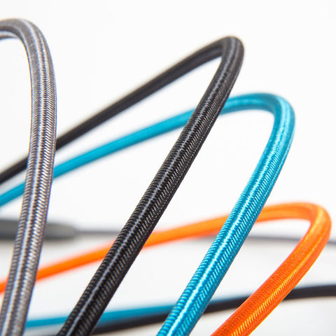 FCS 6' Freedom Leash - Charcoal/Gold