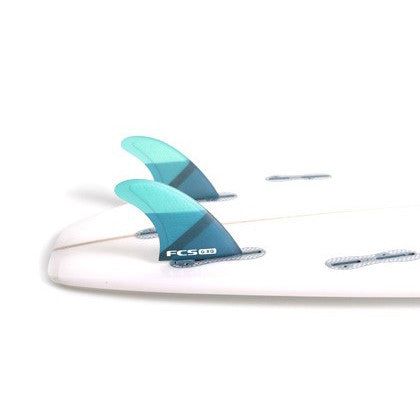 FCS G-XQ Quad Rear Fin Set - Blue