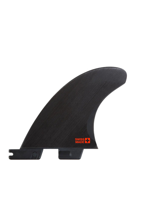 FCS II H4 Medium Quad Rear Fin Set - Smoke