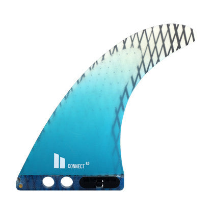 FCS II Connect PCC 8" Longboard Fin - Blue