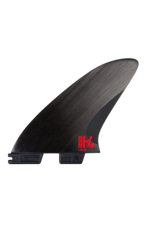 FCS II H4 Large Tri Fin Set - Smoke