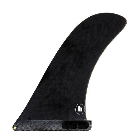 FCS II Hatchet PG 9" Longboard Fin - Black / White