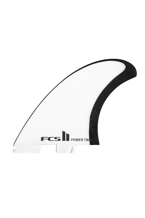 FCS II JS Power Twin Fins - Black / White