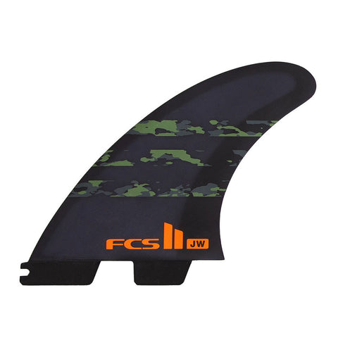 FCS II JW PC Medium Tri Fin Set - Camo