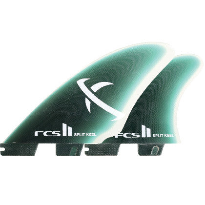 FCS II MB PG Split Keel Quad Fins