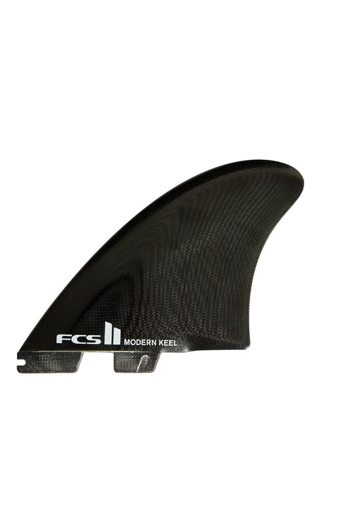 FCS II Modern Keel Twin Fins - Black