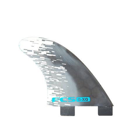 FCS PC-5 Quad Fin Set - Blue Smoke