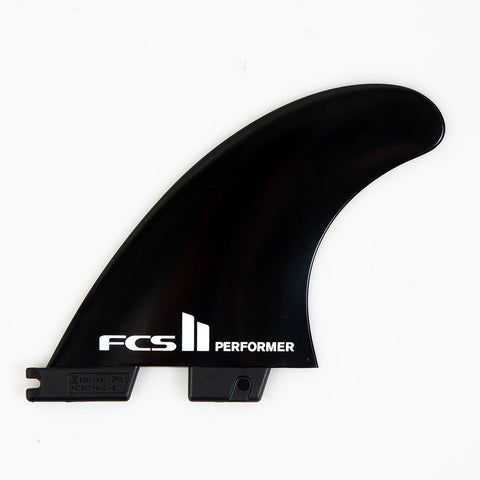 FCS II Performer GF Medium Tri Fin Set - Black