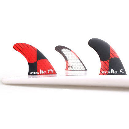 FCS II MB PC Carbon Tri Fin Set - Large