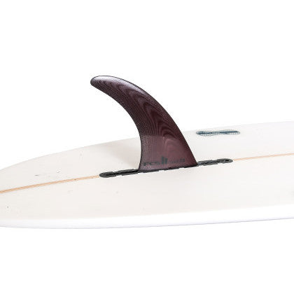FCS II Clique 7" Longboard Fin - Dust Red