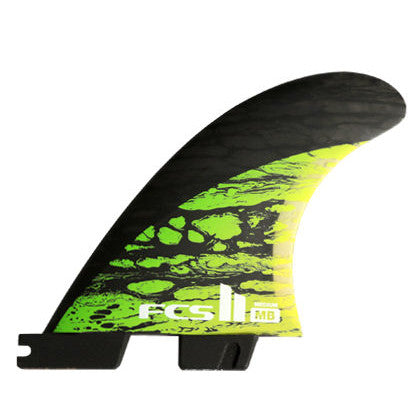 FCS II MB PC Carbon Medium Tri Fin Set