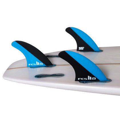 FCS II MF PC Tri Fin Medium Set - Blue / Black