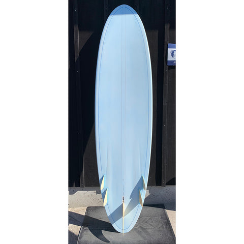 Used Fever 7'4" Funboard Surfboard