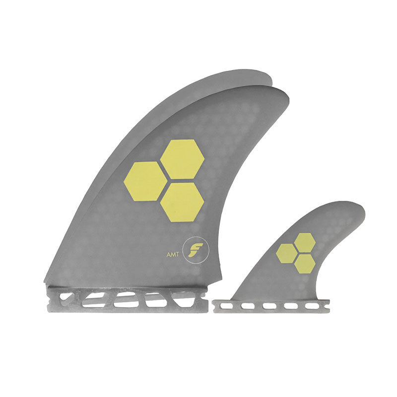 Futures Fins AMT Twin - Grey/ Beige