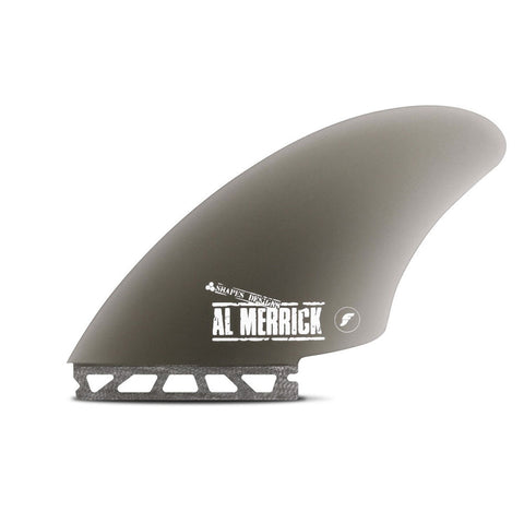 Futures Fins Al Merrick Keel Glass Twin Fin Set - Smoke