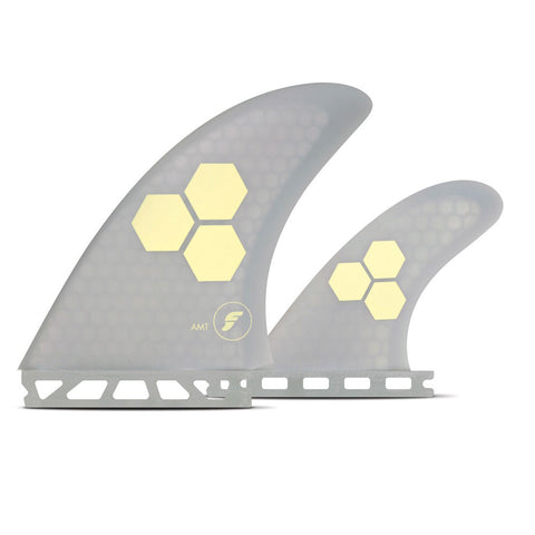 Futures Fins AMT Twin Fin Set - Grey / Beige