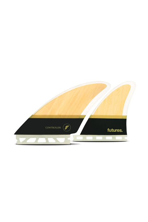 Futures Fins Controller Fiberglass Quad - Bamboo