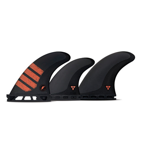 Futures Fins F4 Alpha 5-Fin Set - Carbon / Red