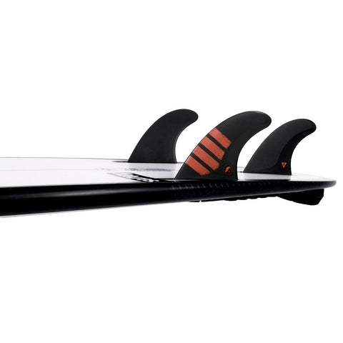 Futures Fins F4 Alpha 5-Fin Set - Carbon / Red