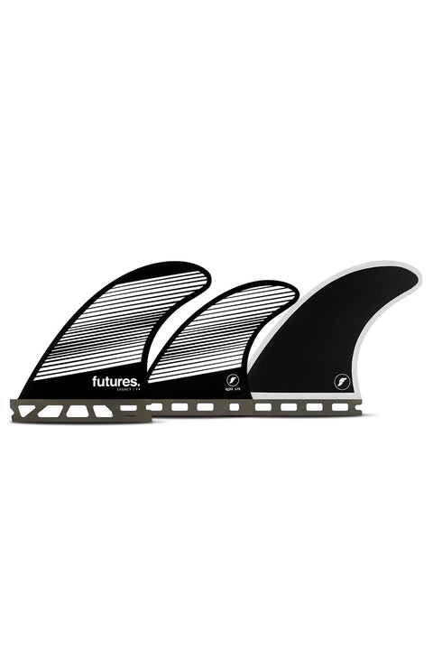 Futures Fins F4 Legacy 5-Fin Set - Gray / Black