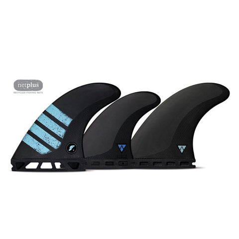 Futures Fins F8 Alpha 5-Fin Set - Carbon / Green