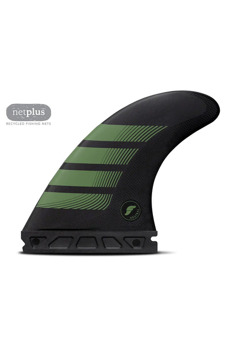 Futures Fins F8 Alpha Thruster Fin - Carbon / Olive