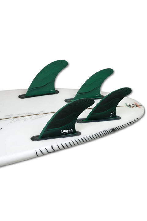 Futures Fins F8 Legacy 5 Fin Set - Green