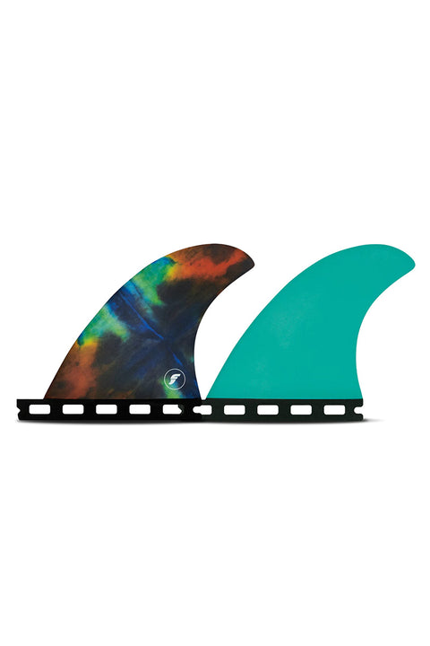 Futures Fins Mayhem Evil Quad Fin Set - Rainbow - 2