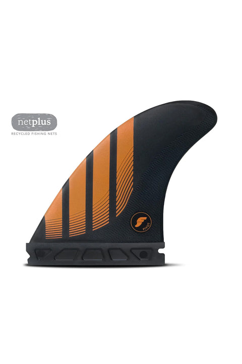 Futures Fins P6 Alpha Thruster Fin - Carbon / Orange