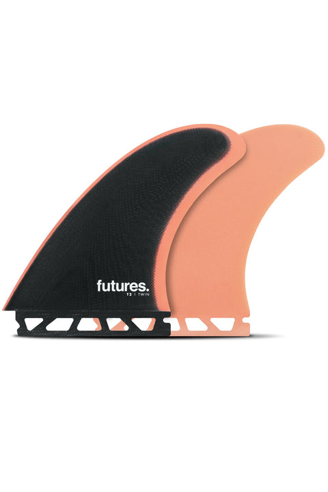 Futures Fins T2 Fiberglass Twin - Indigo Rose