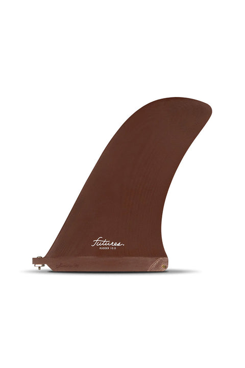 Futures Fins Rudder 10.0 Longboard Fin - Burgundy