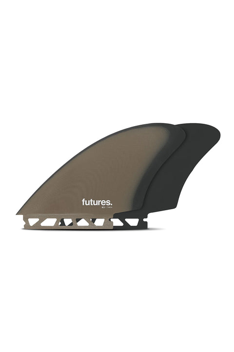 Futures Fins FK2 Keel Fins - Brown / Grey