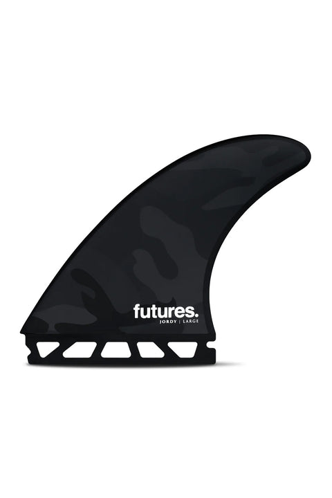 Futures Fins Jordy Large HC Thruster Fin Set - Black / White Camo