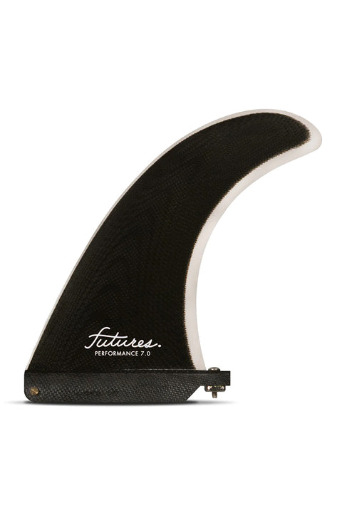 Futures Fins Performance 7" Longboard Fin - Smoke / Grey