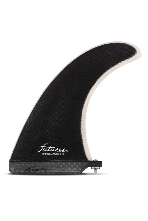 Futures Fins Performance 8" Longboard Fin - Smoke / Grey