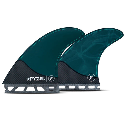 Futures Fins Pyzel Large 5-Fin Set - Pacific Blue