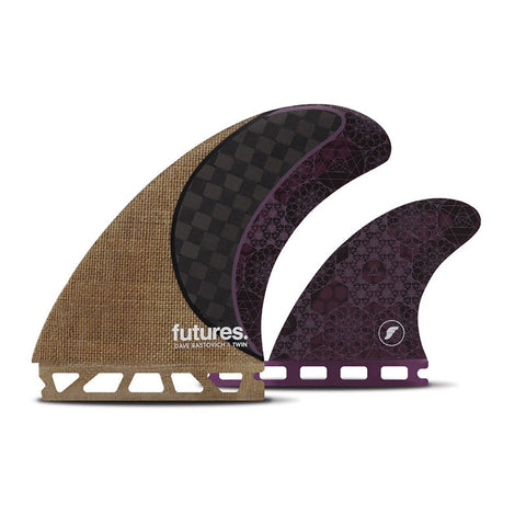 Futures Fins Rasta Twin+1 Fin Set