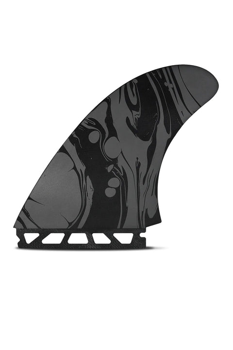 Futures Fins Son Of Cobra Fiberglass Twin Fin - Black / Marble