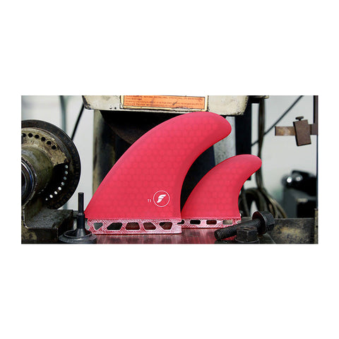 Futures Fins FT1 Keel Honeycomb - Dark Red