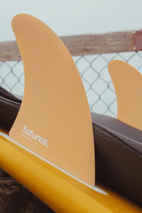 Futures Fins Zack Flores Fiberglass Twin Fin - Orange